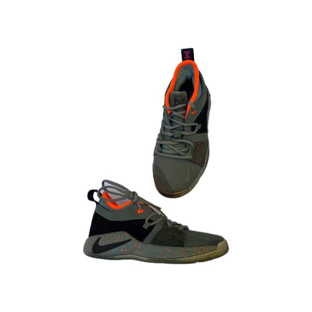 Nike PG 2 Palmdale All Star Clay Green Black Basketball Shoes 943817-300 4Y